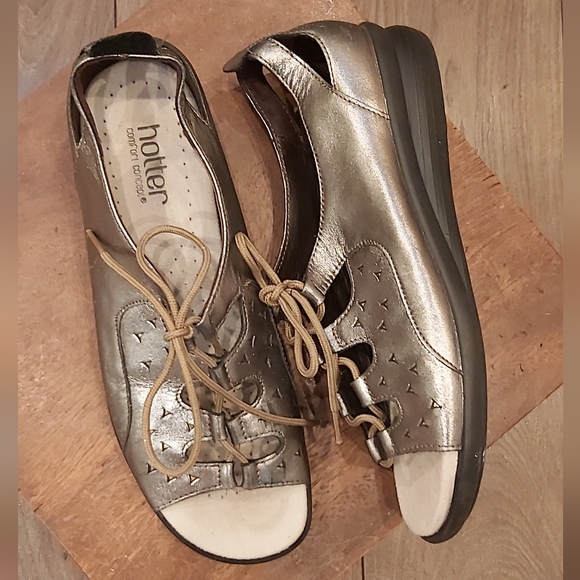 Hotter Tahiti lace-up sandals - Picture 7 of 8